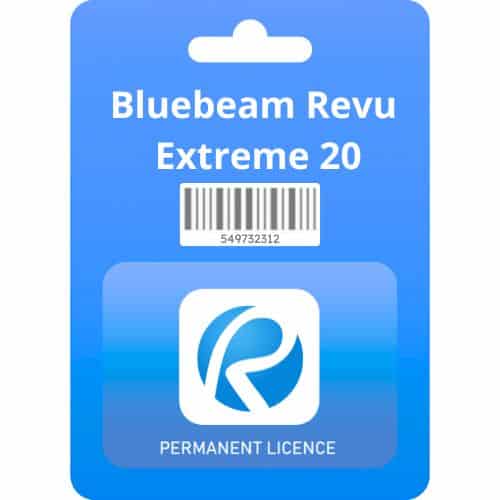 Bluebeam Revu eXtreme 20 Lifetime License for Windows